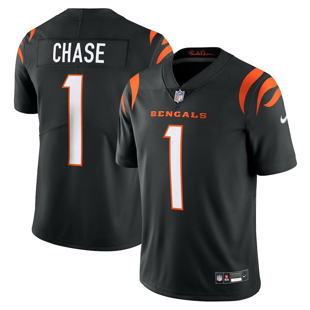 Ja'Marr Chase Cincinnati Bengals Vapor Untouchable Limited Jersey - Black | Nike on sale