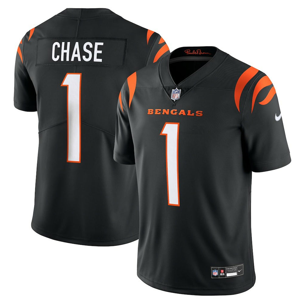 Ja'Marr Chase Cincinnati Bengals Vapor Untouchable Limited Jersey - Black | Nike on sale