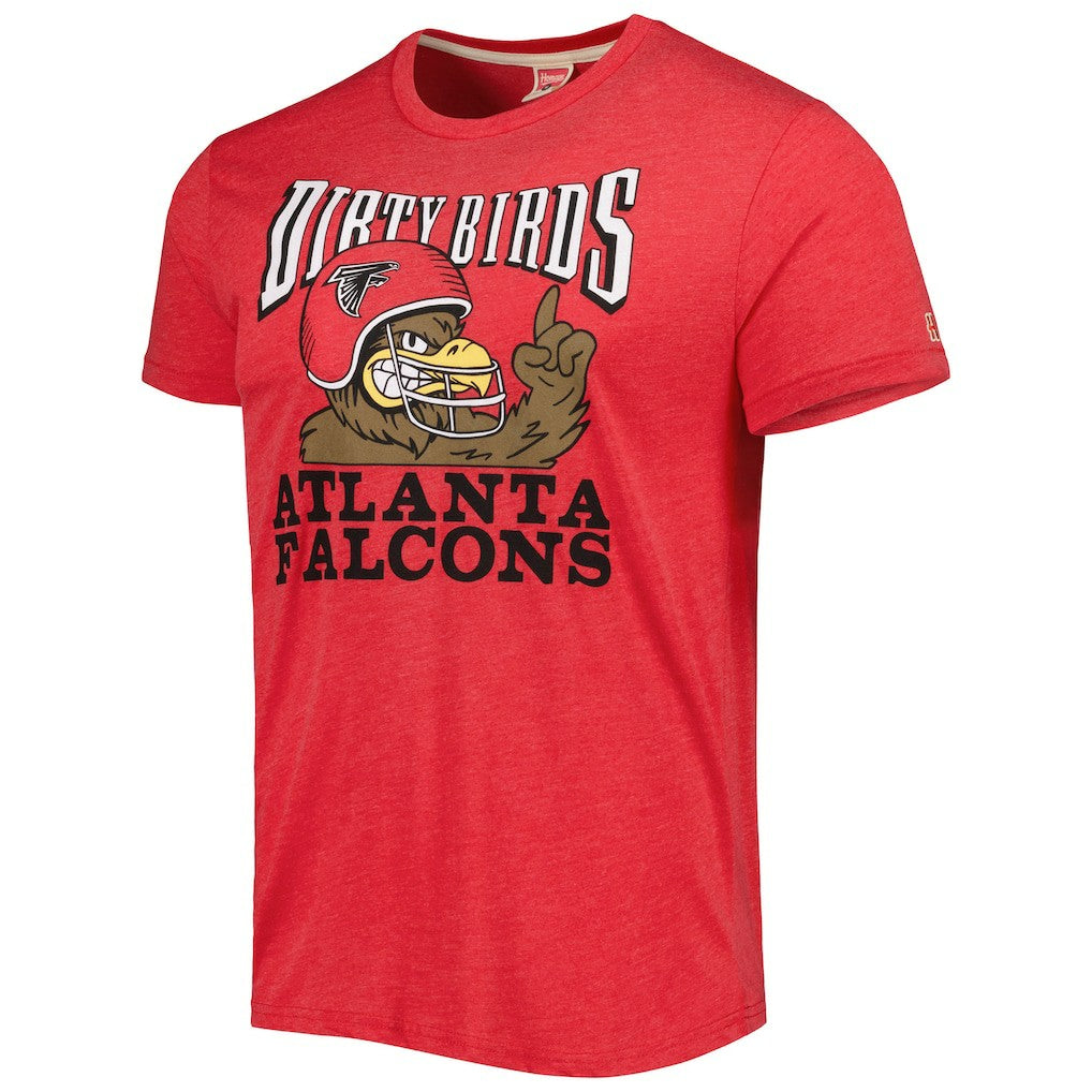 Atlanta Falcons Homage Dirty Birds Hyper Local Tri-Blend T-Shirt - Red online