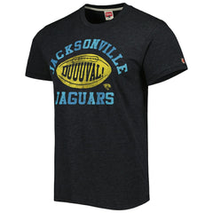 Jacksonville Jaguars Homage Duval Hyper Local Tri-Blend T-Shirt - Black outlet