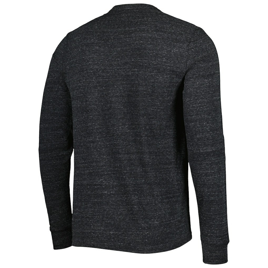 Pittsburgh Steelers Homage Hyper Local Tri-Blend Long Sleeve T-Shirt - Charcoal cheap