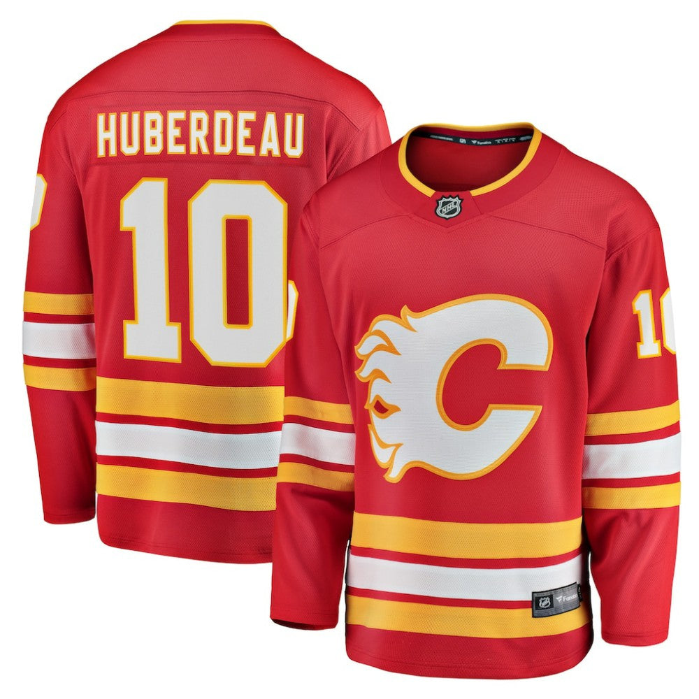Jonathan Huberdeau Calgary Flames Fanatics Home Breakaway Player Jersey Red