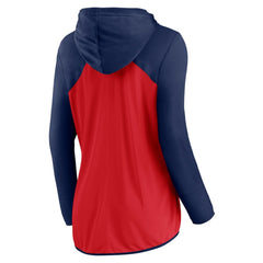 St. Louis Cardinals Women's Forever Fan Full-Zip Hoodie Jacket - Red/Navy