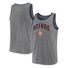 Houston Astros Primary Tank Top - Heather Gray