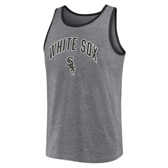 Chicago White Sox Primary Tank Top - Heather Gray