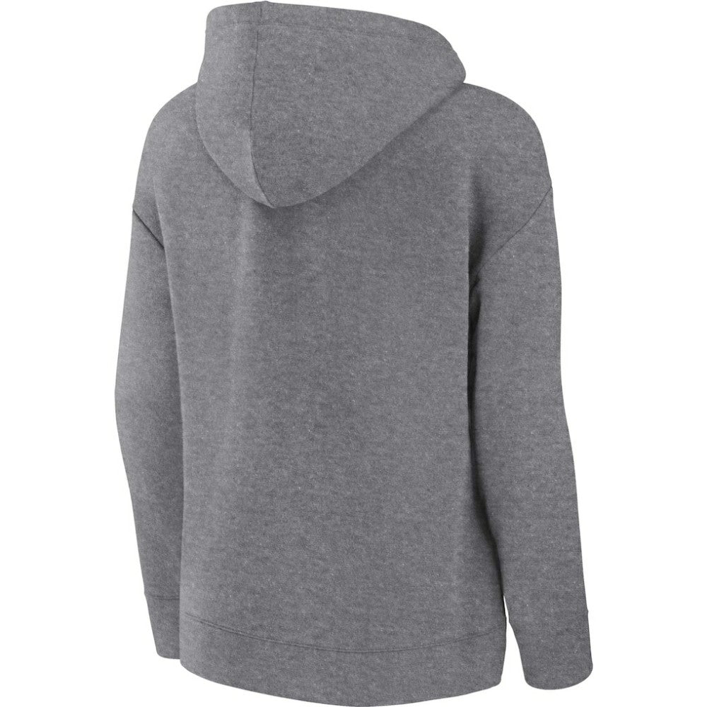 Houston Astros Women's Script Favorite Lightweight Pullover Hoodie - Heather Gray