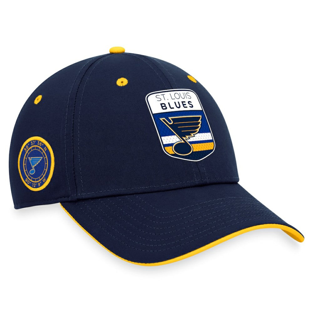 St. Louis Blues Fanatics 2023 NHL Draft Flex Hat Navy