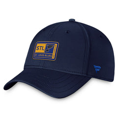 St. Louis Blues Fanatics Authentic Pro Training Camp Flex Hat – Navy