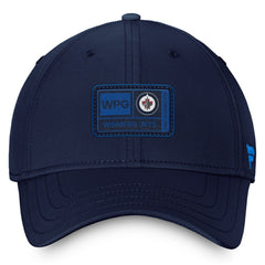 Winnipeg Jets Fanatics Authentic Pro Training Camp Flex Hat – Navy