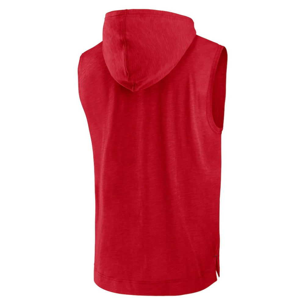 St. Louis Cardinals Athletic Sleeveless Hooded T-Shirt - Red | Nike