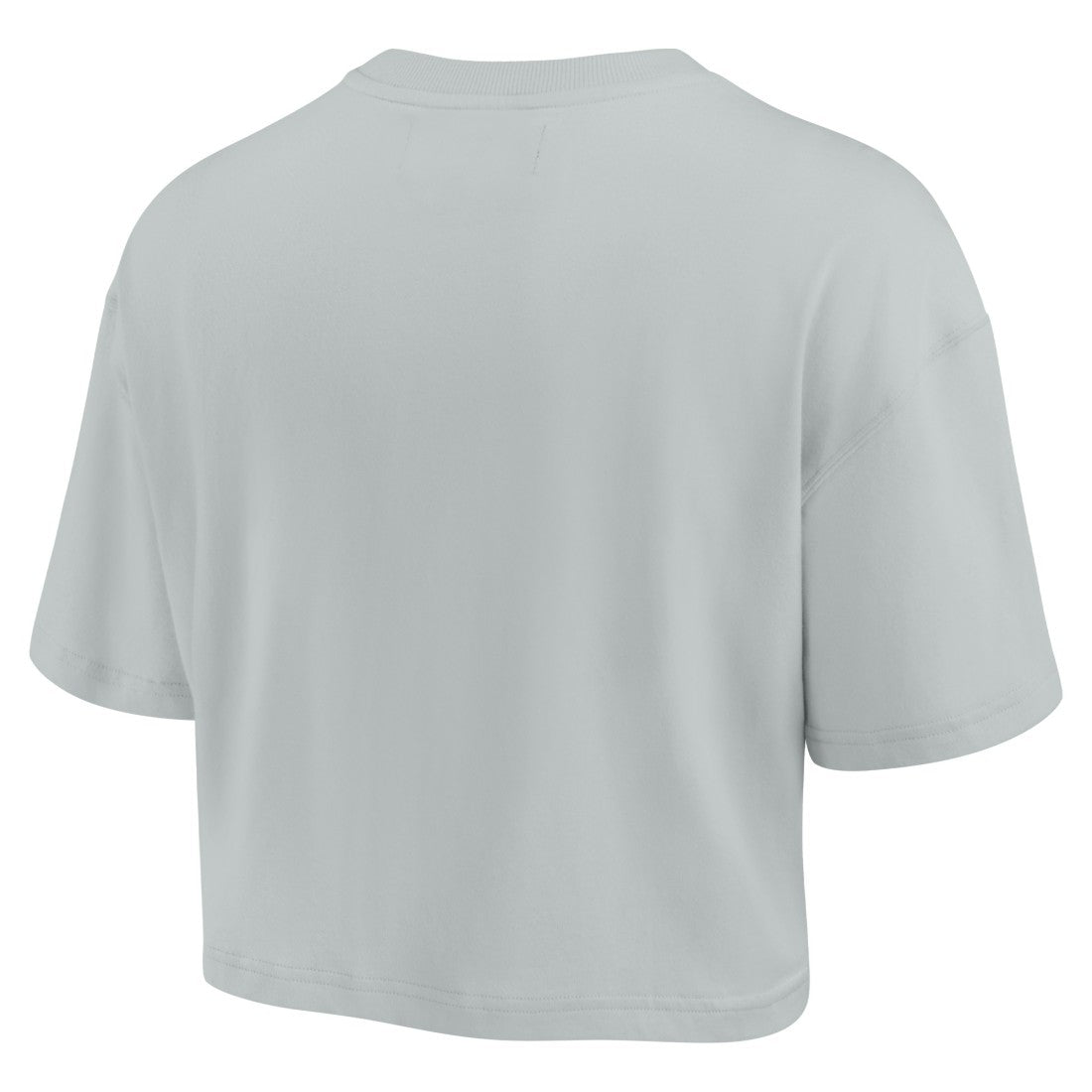 Green Bay Packers Women's Elements Super Soft Boxy Cropped T-Shirt - Gray for sale