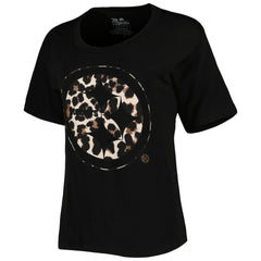 T.J. Watt Pittsburgh Steelers Majestic Threads Women's Leopard Player Name & Number T-Shirt - Black sale