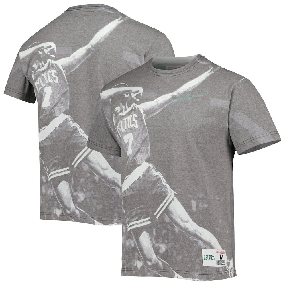 Dee Brown Boston Celtics Above The Rim T-Shirt - Heather Gray | Mitchell & Ness on sale