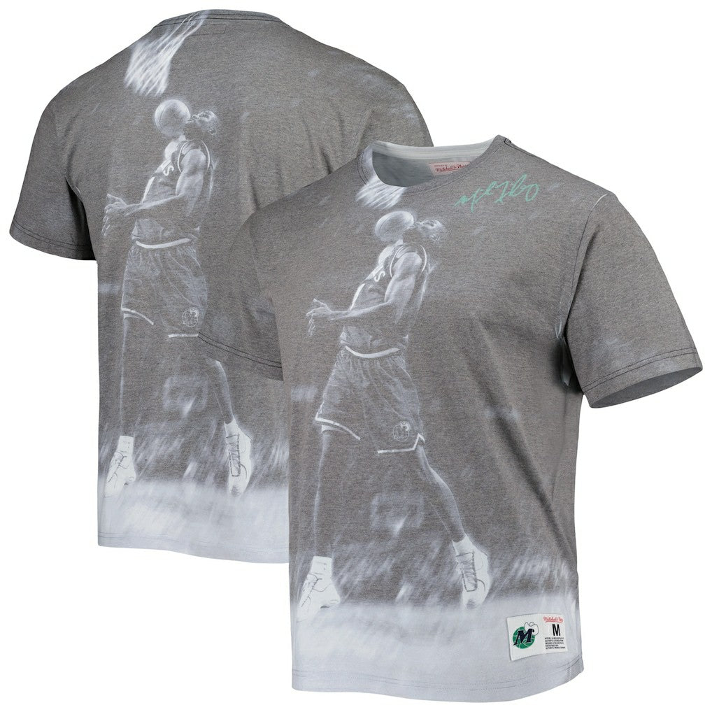 Michael Finley Dallas Mavericks Above The Rim T-Shirt sale - Heather Gray | Mitchell & Ness on sale