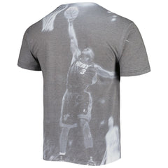 Dwyane Wade Miami Heat Above The Rim T-Shirt - Heather Gray | Mitchell & Ness online