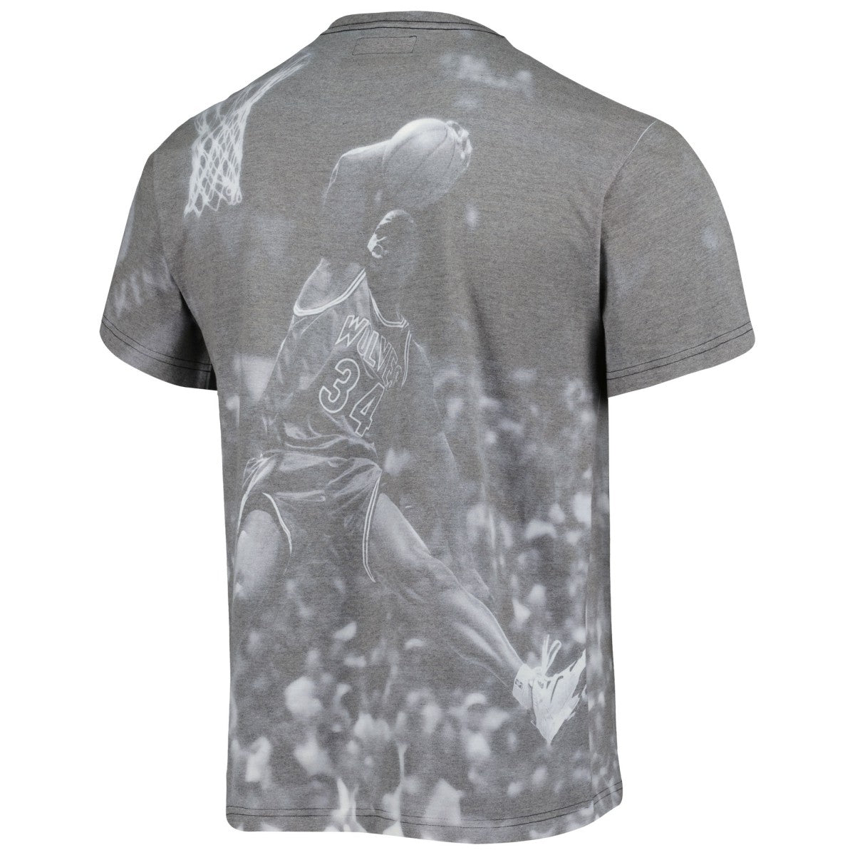 Isaiah Rider Minnesota Timberwolves Above The Rim T-Shirt - Gray | Mitchell & Ness sale