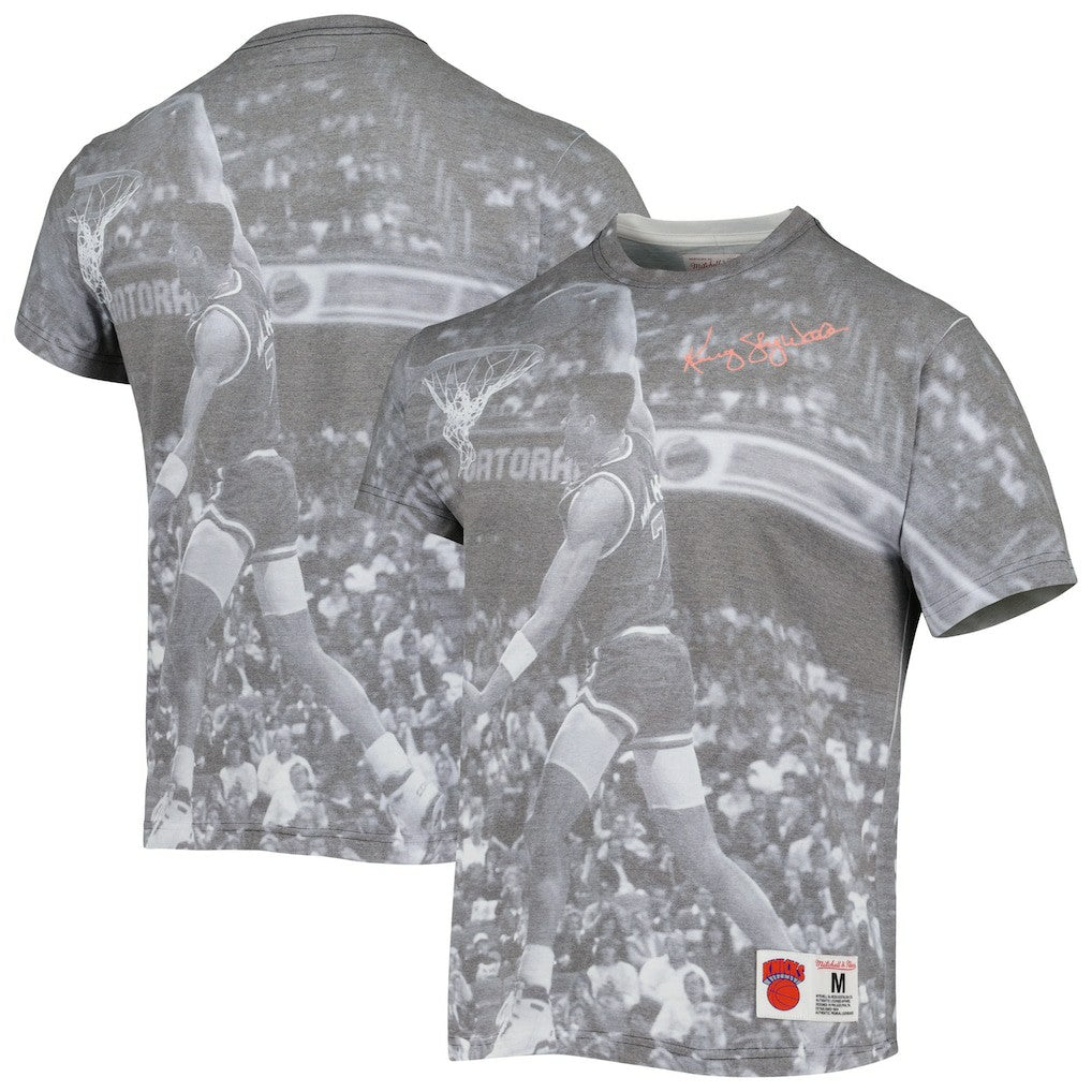 Kenny Walker New York Knicks Above The Rim T-Shirt - Heather Gray | Mitchell & Ness outlet