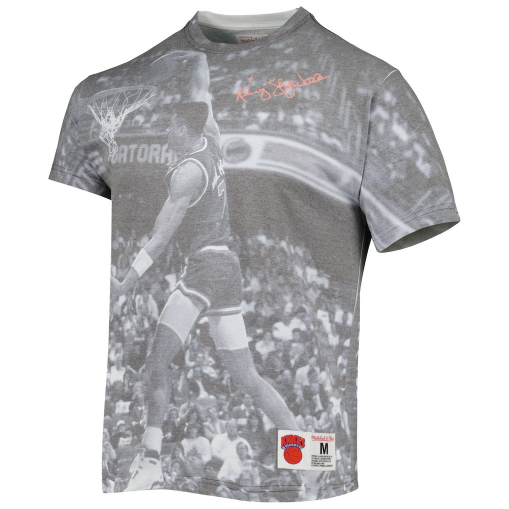 Kenny Walker New York Knicks Above The Rim T-Shirt - Heather Gray | Mitchell & Ness outlet