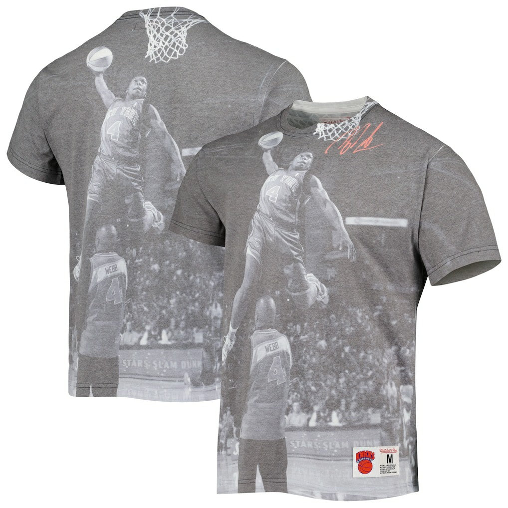 Nate Robinson New York Knicks Above The Rim T-Shirt - Gray | Mitchell & Ness sale