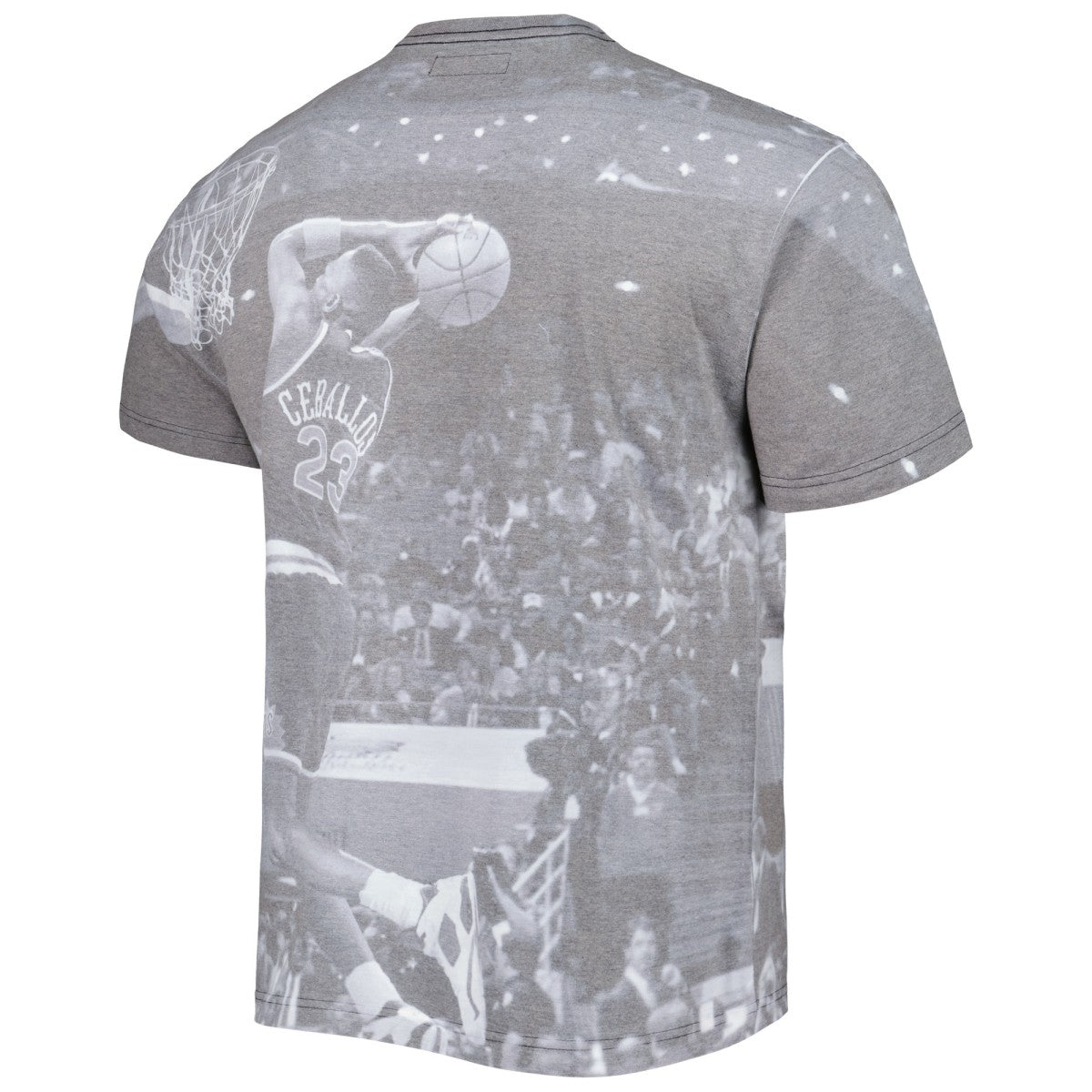 Cedric Ceballos Phoenix Suns Above The Rim T-Shirt - Heather Gray | Mitchell & Ness online