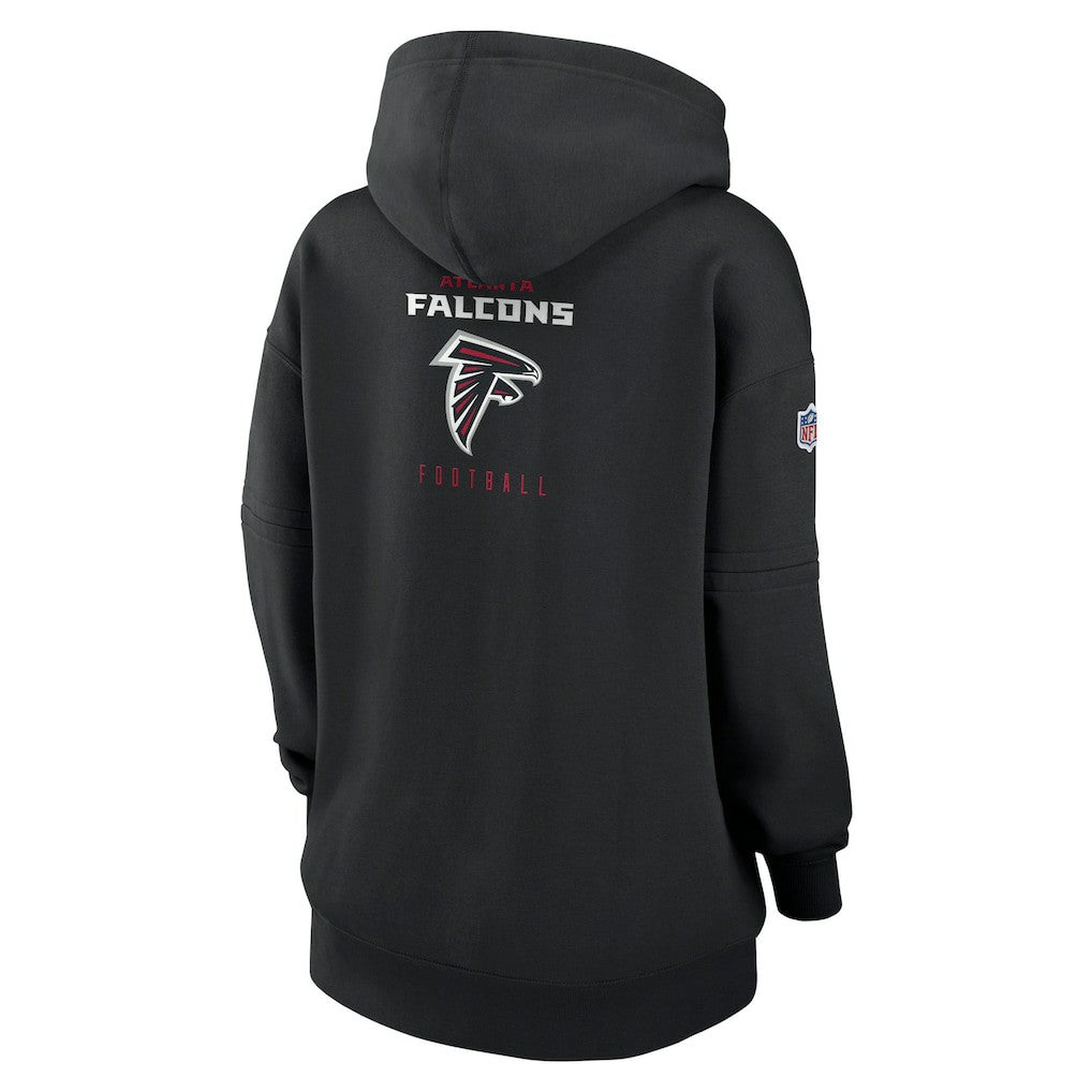 Atlanta Falcons Women's 2023 Sideline Club Fleece Pullover Hoodie - Black | Nike outlet