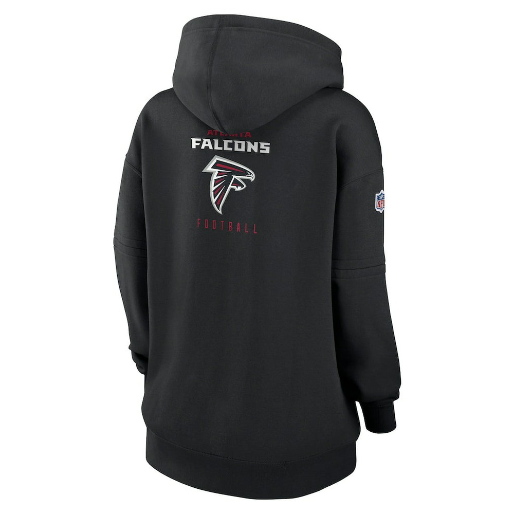 Atlanta Falcons Women's 2023 Sideline Club Fleece Pullover Hoodie - Black | Nike outlet