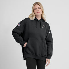 Atlanta Falcons Women's 2023 Sideline Club Fleece Pullover Hoodie - Black | Nike outlet