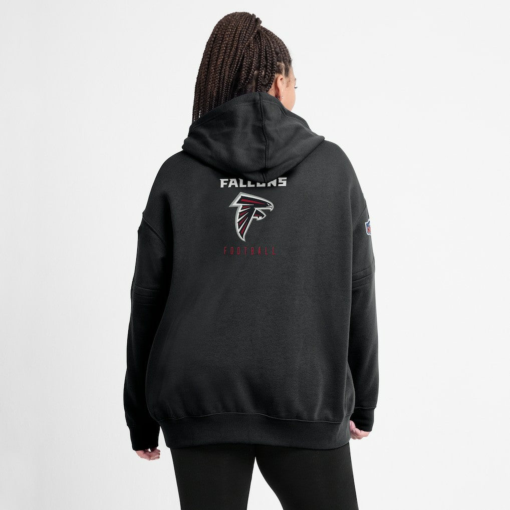 Atlanta Falcons Women's 2023 Sideline Club Fleece Pullover Hoodie - Black | Nike outlet