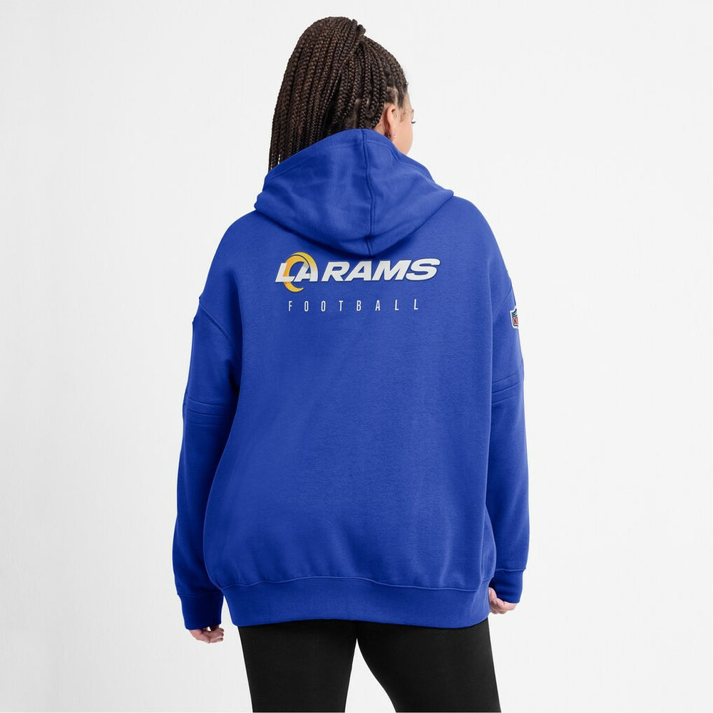 Los Angeles Rams Women's 2023 Sideline Club Fleece Pullover Hoodie - Royal | Nike cheap