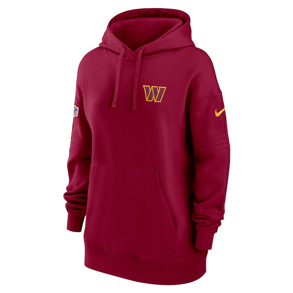 Washington Commanders Women's 2023 Sideline Club Fleece Pullover Hoodie - Burgundy | Nike discount