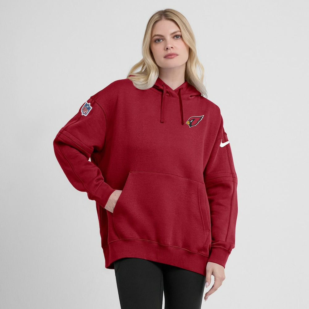 Arizona Cardinals Women's 2023 Sideline Club Fleece Pullover Hoodie - Cardinal | Nike on sale