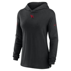 Arizona Cardinals Women's Sideline Performance Long Sleeve Hoodie T-Shirt - Black | Nike cheap