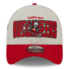Tampa Bay Buccaneers New Era 2023 NFL Draft 39THIRTY Flex Hat - Stone/Red on sale