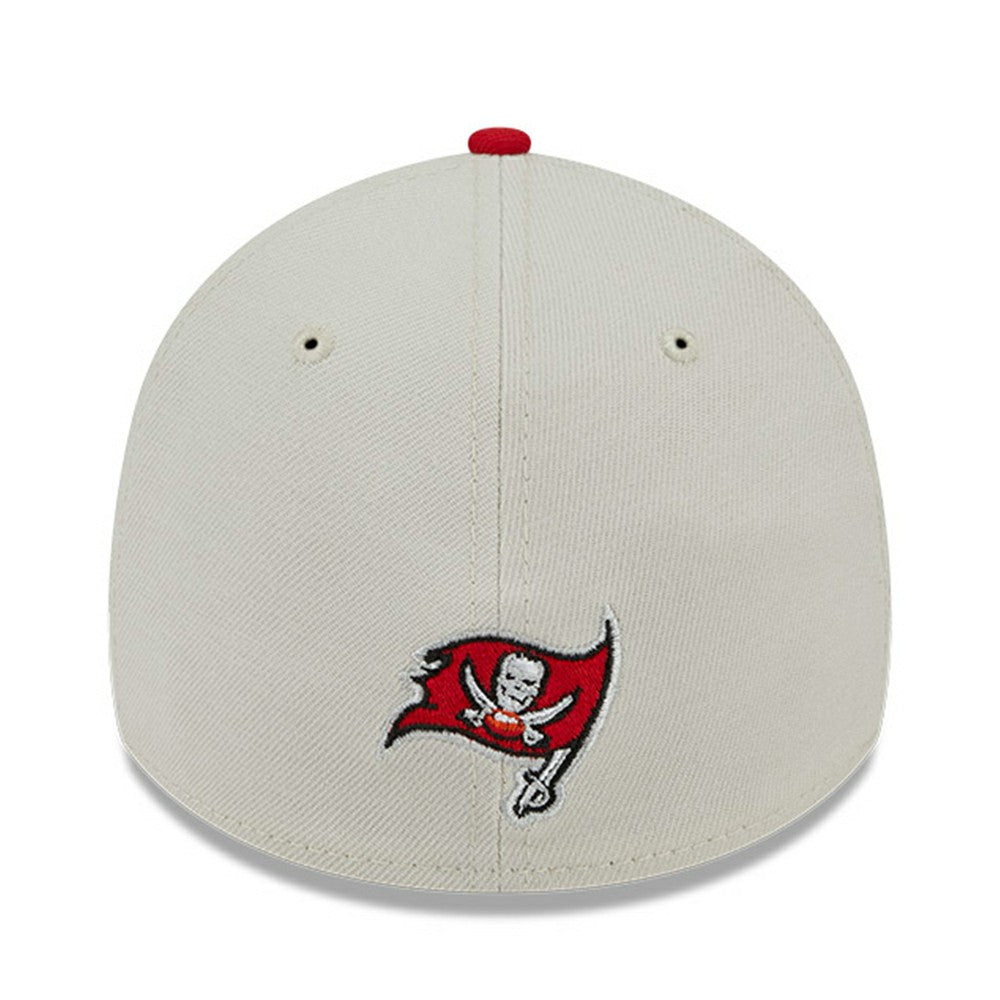 Tampa Bay Buccaneers New Era 2023 NFL Draft 39THIRTY Flex Hat - Stone/Red on sale