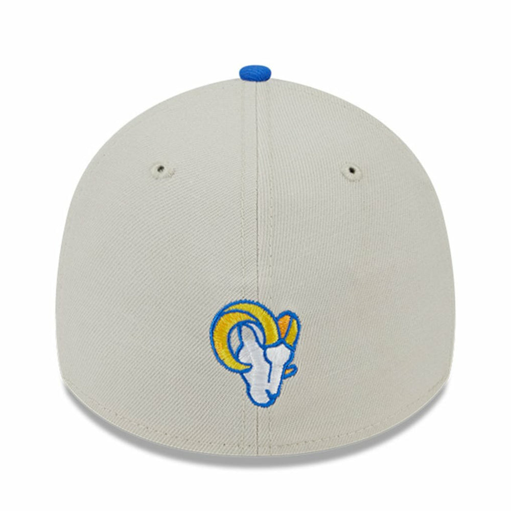 Los Angeles Rams New Era 2023 NFL Draft 39THIRTY Flex Hat - Stone/Royal on sale