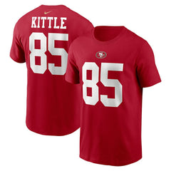 George Kittle San Francisco 49ers Player Name & Number T-Shirt - Scarlet | Nike discount