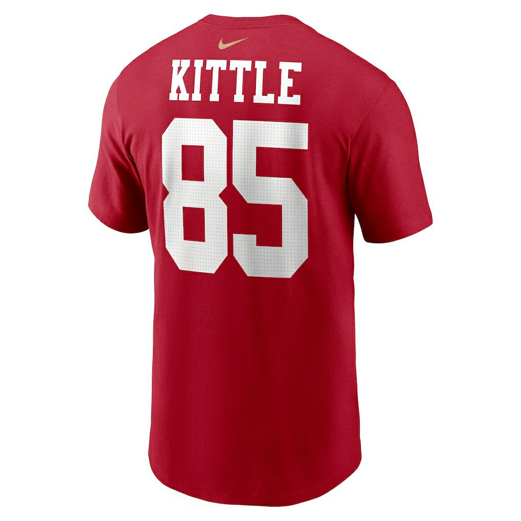 George Kittle San Francisco 49ers Player Name & Number T-Shirt - Scarlet | Nike discount