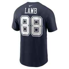 CeeDee Lamb Dallas Cowboys Player Name & Number T-Shirt - Navy | Nike discount
