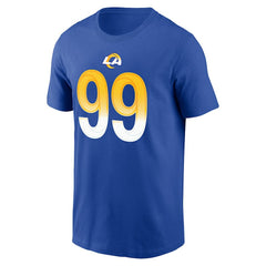 Aaron Donald Los Angeles Rams Player Name & Number T-Shirt - Royal | Nike cheap