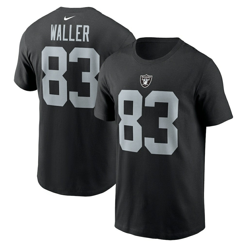 Darren Waller Las Vegas Raiders Player Name & Number T-Shirt - Black | Nike cheap