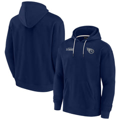 Tennessee Titans Unisex Elements Super Soft Fleece Pullover Hoodie - Navy for sale