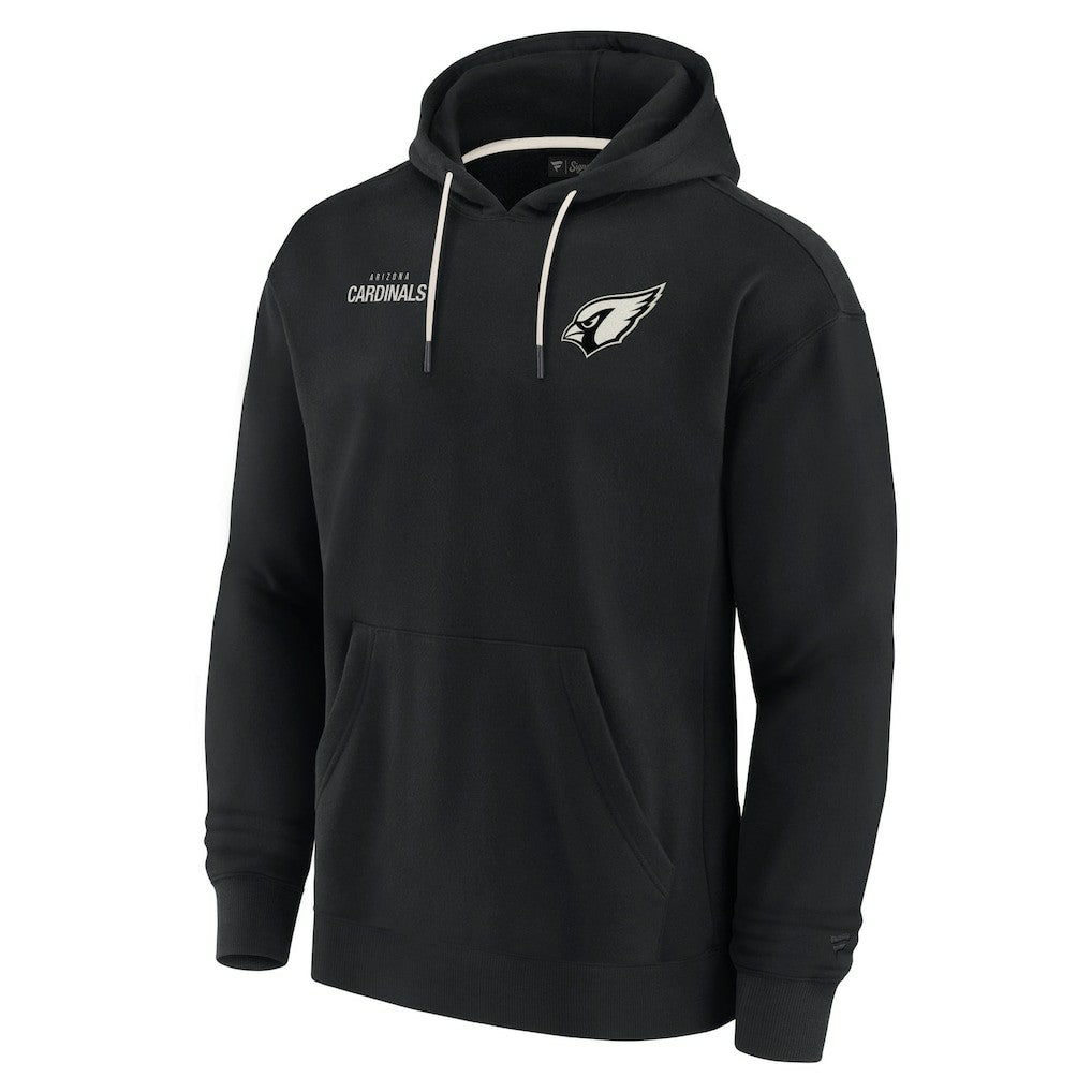 Arizona Cardinals Unisex Elements Super Soft Fleece Pullover Hoodie - Black outlet