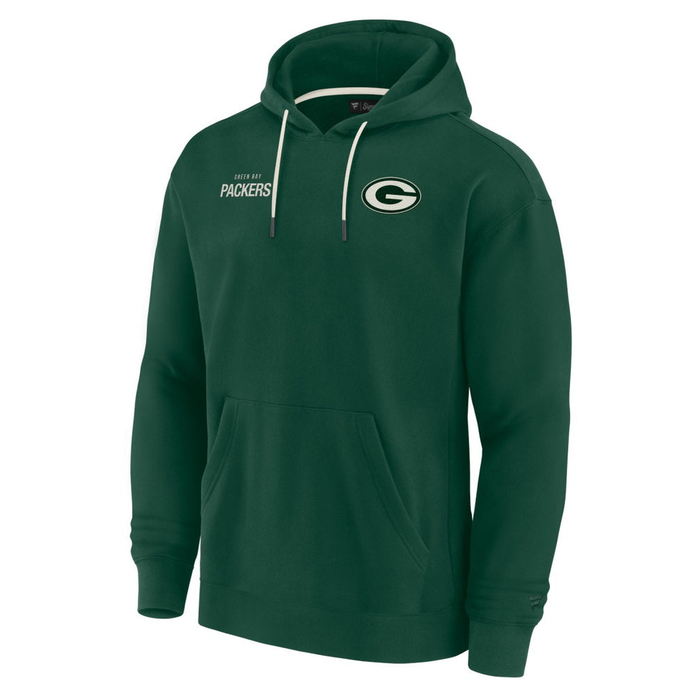 Green Bay Packers Unisex Elements Super Soft Fleece Pullover Hoodie - Green cheap