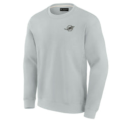 Miami Dolphins Unisex Elements Super Soft Pullover Sweatshirt - Gray outlet