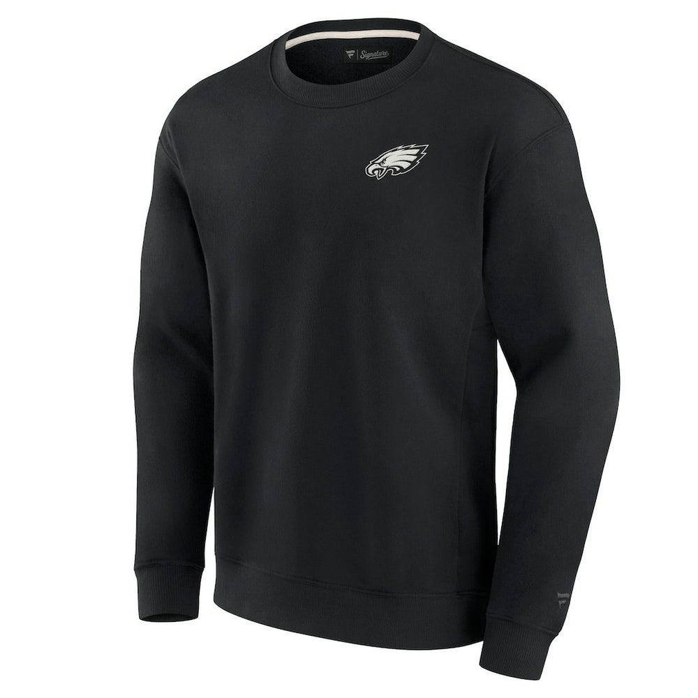 Philadelphia Eagles Unisex Elements Super Soft Pullover Sweatshirt - Black online