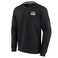 Cincinnati Bengals Unisex Elements Super Soft Pullover Sweatshirt - Black outlet