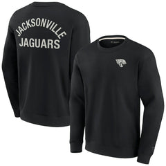 Jacksonville Jaguars Unisex Elements Super Soft Pullover Sweatshirt - Black on sale