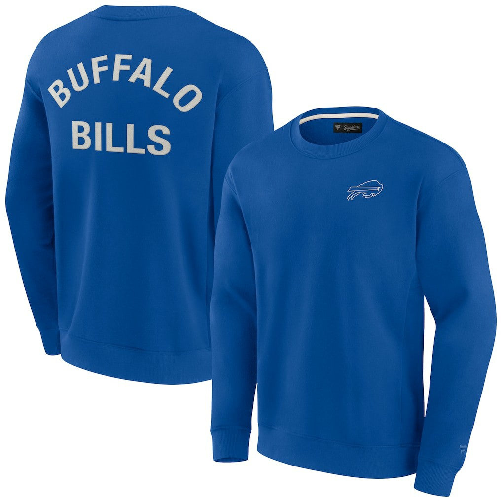 Buffalo Bills Unisex Elements Super Soft Pullover Sweatshirt - Royal on sale