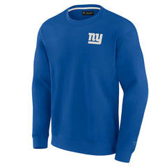 New York Giants Unisex Elements Super Soft Pullover Sweatshirt - Royal outlet