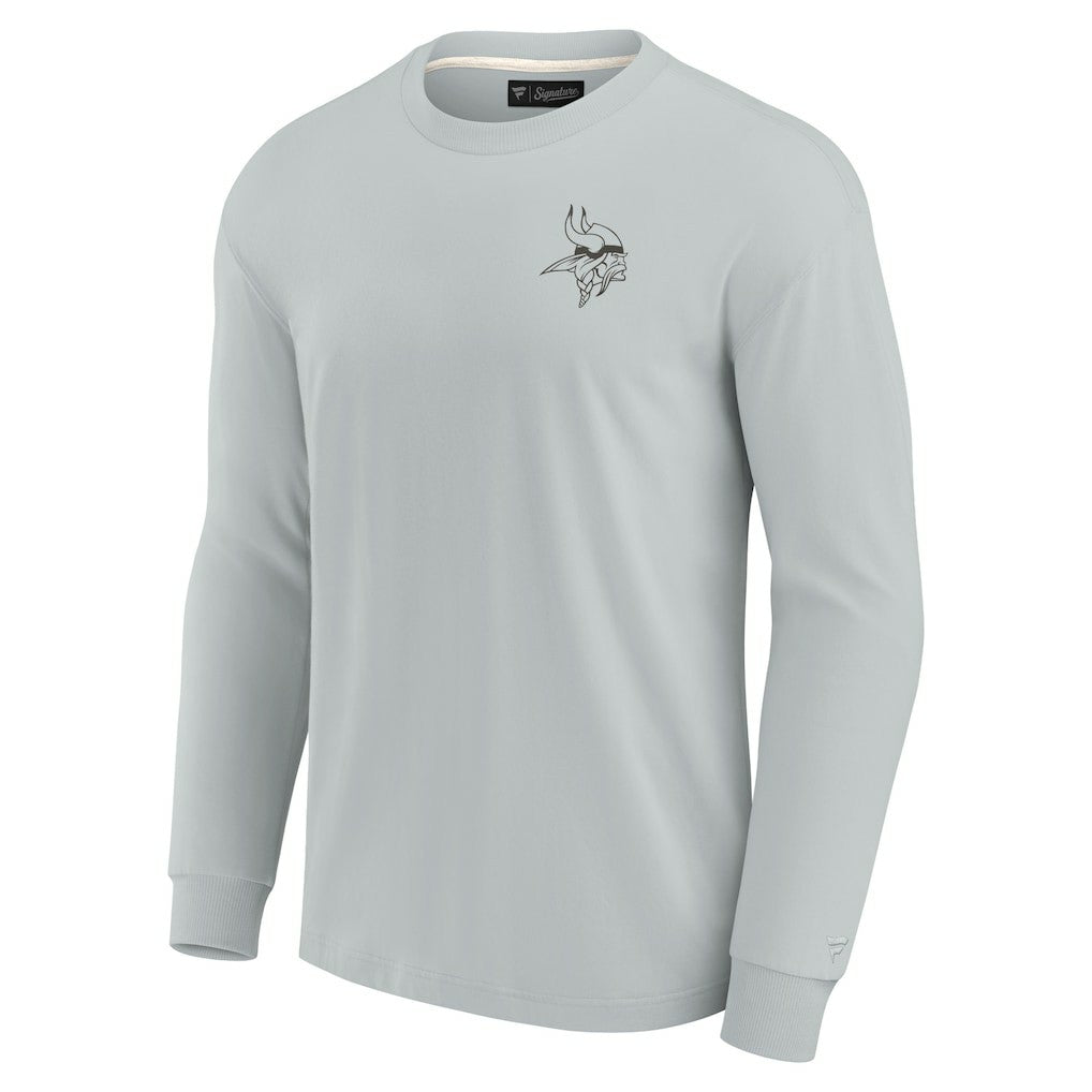 Minnesota Vikings Unisex Elements Super Soft Long Sleeve T-Shirt - Gray sale